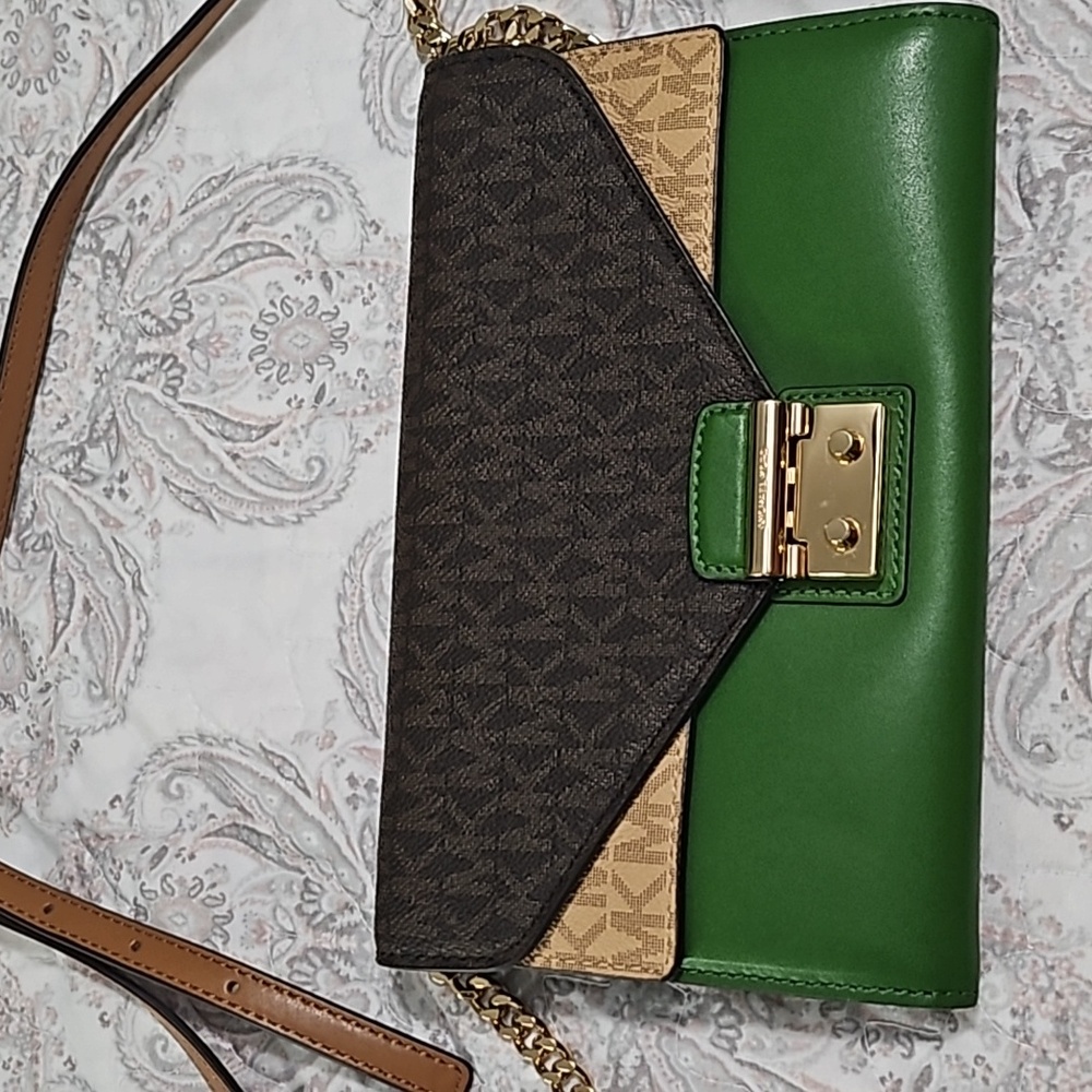 Michael Kors Sloan Envelope Wallet Crossbody